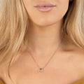 Miniatyrbild 2 av 2: Silverhalsband - AGAIN JEWELRY - AJNA0021 - Hästskosmycke - Kubiska zirkoner - 42 cm justerbar