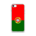 Miniatyrbild 1 av 2: Mobilskal – Portugals flagga – Kompatibel med iPhone 6S Plus – Mjukt fodral – Slitstarkt och stötresistent – Silikon – Pixelforma
