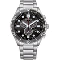 Miniatyrbild 1 av 2: Quarzur - CITIZEN - Eco-Drive Sporty Aqua AT2568-82E - Svart - Rostfritt stål - 10 Atm