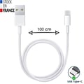 Miniatyrbild 4 av 5: USB Type C-kabel - PH26 - XiaomiMIX Flip - Laddning/Synkronisering - 1 Meter - Vit