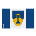 Miniatyrbild 1 av 3: Drapeau Dawson Creek – 128 x 192 cm – Hållbar Polyester – 2 Metallöglor – Inomhus/Utomhus – Pixelforma