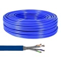 Miniatyrbild 1 av 2: Cabel Ethernet RJ45 Cat 7 - GOOBAY - ITP10-PIMF-0100b - 100M - Styv koppar - Blå