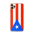 Miniatyrbild 1 av 2: Telefonskal – Puerto Ricos flagga – Kompatibel med iPhone 11 Pro Max – Mjuk case – Slitstark och stötresistent - Silikon - Pixelforma
