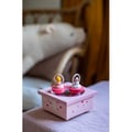 Miniatyrbillede 6 af 6: Musikboks i træ med lyserød ballerina - Trousselier S95025 - Til baby piger fra 0 til 6 år