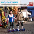 Miniatyrbillede 6 af 6: Hoverboard RCB 6.5 Tommer Bluetooth LED Karting Justerbar Blå