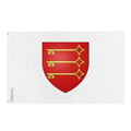 Miniatyrbild 1 av 3: Flagga Avignon – 60 x 90 cm – Motståndskraftig Polyester – 2 Metallöglor – Inomhus / Utomhus – Pixelforma