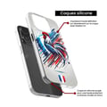 Miniatyrbild 2 av 6: 1001Coques - Silikonfodral kompatibelt med Samsung Galaxy S10 Lite - Fransk tuppmönster - Originaldesign tryckt i Frankrike