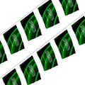 Miniatyrbild 1 av 3: Girlang – Flagga för Saudiarabien – 14 x 21 cm – Polyester – Att hänga – 20 stycken