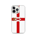 Miniatyrbild 1 av 2: Telefonfodral – Nordirlands flagga – Kompatibel med iPhone 13 Pro – Mjukt fodral – Slittålig och stötresistent – Pixelforma
