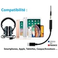 Miniatyrbild 2 av 2: Ljudadapterkabel - PH26 - USB Type-C till Jack 3,5mm - Kompatibel med Oppo A94 - Klar ljud - Plug and Play