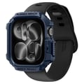 Miniatyrbillede 3 af 4: Apple Watch 11/10 Cover - SPIGEN - ACS10492 - Marineblå - Robust Design - Forstærket Beskyttelse