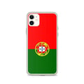 Miniatyrbild 1 av 2: Mobilskal - PIXELFORMA - Portugals flagga - Kompatibel med iPhone 11 - Flexibel - Stötsäker