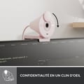 Miniatyrbild 6 av 6: Webbkamera - Full HD 1080p - Logitech - Brio 300 - Inbyggd mikrofon - Rosa