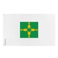 Miniatyrbild 1 av 3: Drapeau Federaldistrikt – 96 x 144 cm – Motståndskraftig Polyester – 2 Metallöglor – Inomhus / Utomhus – Pixelforma