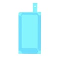 Miniatyrbild 1 av 4: Batterilim - AVIZAR - Samsung Galaxy S10 - Solid fixering - Genomskinlig