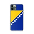 Miniatyrbild 1 av 2: Telefonfodral – Flagga för Bosnien och Hercegovina – Kompatibel med iPhone 11 Pro – Mjuk Fodral – Slitstark och Stöttålig – Pixelforma