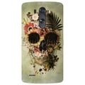 Miniatyrbild 1 av 2: LG G3 TELEFON SKYDDSVÄSKA - KHAKI FLOWERS SKULLE