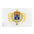 Miniatyrbild 1 av 3: Flagga för Nya Frankrike – 128 x 192 cm – Hållbar Polyester – 2 Metallöglor – Inomhus / Utomhus – Pixelforma