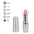 Miniatyrbild 3 av 6: Klitttörstimulator Lipstick Lover - Silver
