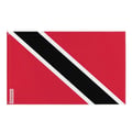 Miniatyrbild 1 av 3: Flagga för Trinidad och Tobago – 160 x 240 cm – Hållbar polyester – 2 metallöglor – Inomhus / Utomhus – Pixelforma