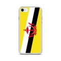 Miniatyrbild 1 av 2: Telefonfodral – Brunei Flagga – Kompatibel med iPhone 8 Plus – Mjukt Fodral – Slitstarkt och Stötsäkert – Silikon – Pixelforma
