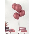 Miniatyrbild 1 av 2: Ballong - LITEN CLOWN - Krom Ø 30 cm - Paket 10 - Rosa