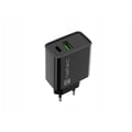 Miniatyrbild 4 av 6: Laddare - NATEC - RIBERA - 20W - 1XUSB-A - 1XUSB-C PD3.0 QC3.0 - Svart