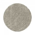 Miniatyrbild 2 av 4: Salongsmatta - Hochflor - SYDNEY 3000 NATUR - Enfärgad Taupe - 80 cm Rund - 100% Polypropylen