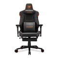 Miniatyrbild 1 av 6: Gamingstol - COUGAR - ARMOREVOM - Svart/Orange - Fällbar fotstöd - 5D armstöd