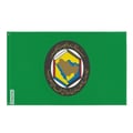 Miniatyrbild 1 av 3: Gulf Cooperation Council-flagg – 160 x 240 cm – Polyester – Järnögla – Hållbar