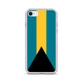 Miniatyrbild 1 av 2: Mobilskal – Bahamas Flagga – Kompatibel med iPhone 6 Plus – Mjuk Fodral – Slitstark och Stöttålig - Silikon - Pixelforma