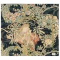 Miniatyrbild 1 av 4: Legendarte - Målning, Tryck på duk - Kvinna med Marguerite - Alphonse Mucha cm. 80x90