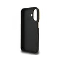 Miniatyrbild 2 av 6: Guess PU Grained 4G Logo Stativ Kameraramska Fodral för iPhone 16 6.1" Svart - GUHCP16SPCS4GSK