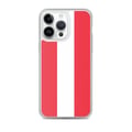 Miniatyrbild 1 av 2: iPhone-fodral - Österrikisk flagga - iPhone 14 Pro Max - Mjuk - Flerfärgad - Vertikal
