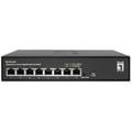 Miniatyrbild 1 av 2: Switch - NIVÅETT - GES-2208 - 8 portar - Gigabit - IGMP Snooping filtrering - VLAN 802.1Q