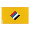 Miniatyrbild 1 av 3: Fengtian-klubbens flagga – 192 x 288 cm – Polyester – Järnglödlampor – Hållbar
