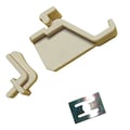 Miniatyrbild 1 av 2: Kit för fäste originalmotstånd mikrovågsugn 481231038995, W10909479 WHIRLPOOL, IKEA, BAUKNECHT, KITCHENAID, IGNIS
