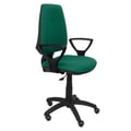 Miniatyrbild 1 av 2: Ergonomisk kontorsstol PIQUERAS Y CRESPO - Modell 14CPBALI456BGOLFRP - Grön - Tyg - Fasta armar ingår