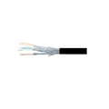 Miniatyrbild 3 av 3: Cabel i rulle goobay CAT 6 svart - 100 m