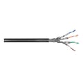 Miniatyrbild 2 av 3: Cabel i rulle goobay CAT 6 svart - 100 m