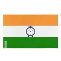 Miniatyrbild 1 av 3: Nationalist Congress Party - 60 x 90 cm - Polyester - Järnöglor - Motståndskraftig