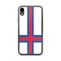 Miniatyrbild 1 av 2: Mobilskal - PIXELFORMA - Färöarnas flagga - Kompatibel med iPhone XR - Flexibel - Stötabsorberande