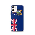 Miniatyrbild 1 av 2: iPhone Fodral - Multikolor - Sydgeorgiens Flagga - Mjuk - Silikon - Vertikal