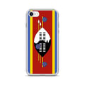 Miniatyrbild 1 av 2: Telefonfodral - PIXELFORMA - iPhone 6S Plus - Eswatini-flagg - Mjuk - Stötsäker - Silikon
