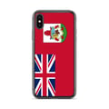Miniatyrbild 1 av 2: Mobilskal – Bermudaflagga – Kompatibel med iPhone X – Mjukt fodral – Slittåligt och stöttåligt – Silikon – Pixelforma