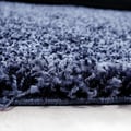 Miniatyrbild 4 av 5: Ayyildiz - Tapis Shaggy lång lugg enhetlig färg MÖRKBLEU - (80x80 cm rund)