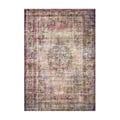 Miniatyrbild 4 av 5: Melis Home Matta kilim i chenille Beige 80 x 50 cm vintage med blekta mönster, Bomull, digitaltryck, tvättbar,