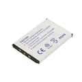 Miniatyrbild 3 av 3: Batteri Kamera Casio NP-20 Li-ion 3.7V 630mAh 2.3Wh Vit