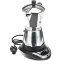 Miniatyrbillede 4 af 6: Elkedel italiensk - BIALETTI - MOKA TIMER - 6 kopper - 300 ml - Rustfrit stål