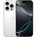 Miniatyrbild 1 av 6: APPLE iPhone 16 Pro 512GB White Titanium (2024) - Renoverad - Utmärkt skick- REFURBISHED